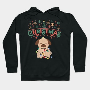 Christmas Pug Hoodie